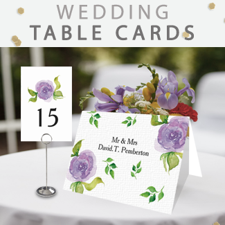 wedding table-numbers by mgdezigns